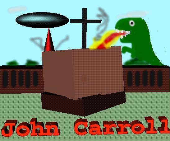 John Carroll under 
attack