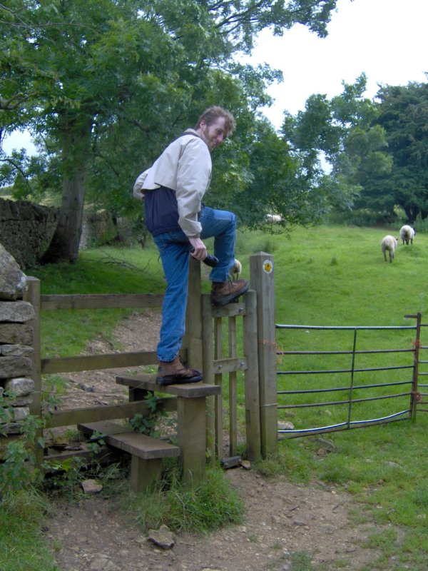 Vince on a Stile