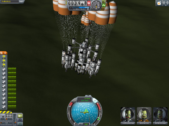 crazy kerbal space program rocket