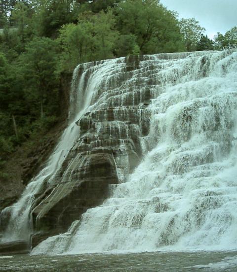 Closer to Ithaca Falls