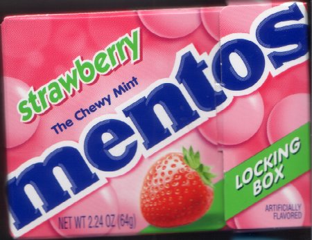 Strawberry Box Mentos