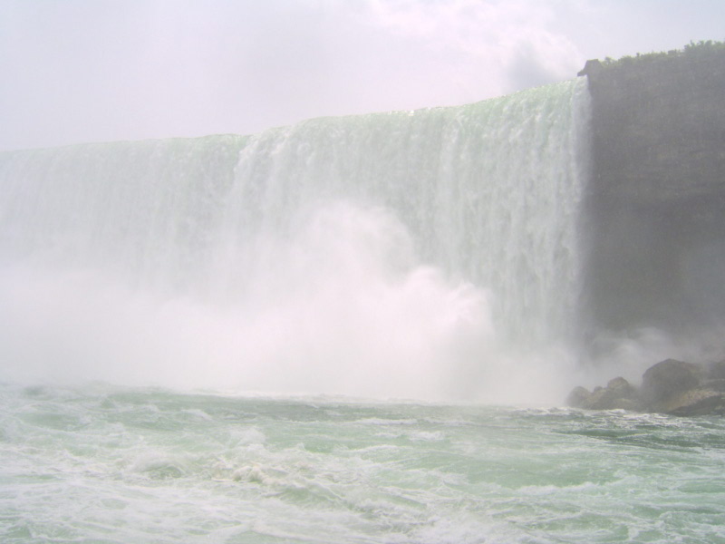 Canadian Falls from the Bottom