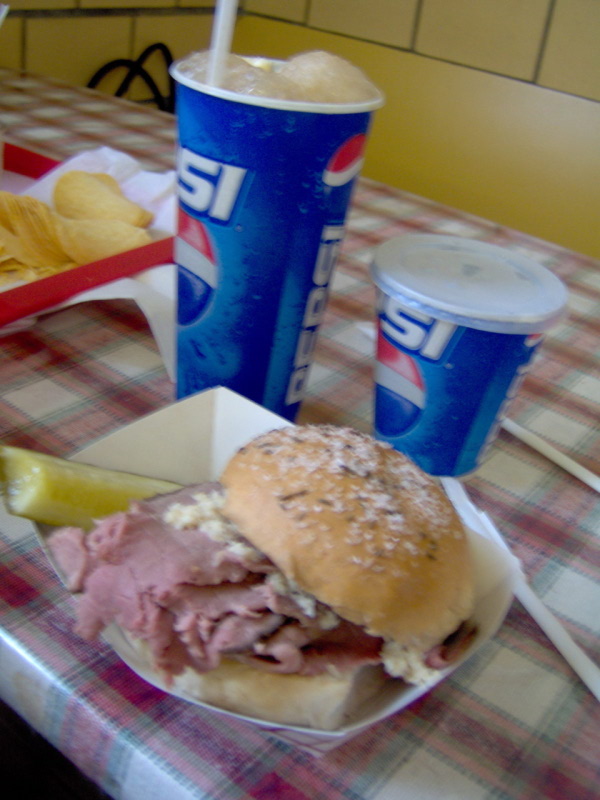 Beef on Weck