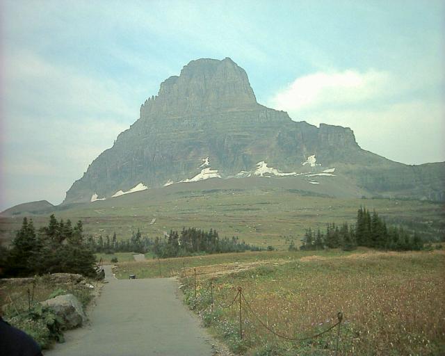 Mountain Near Logan Pass