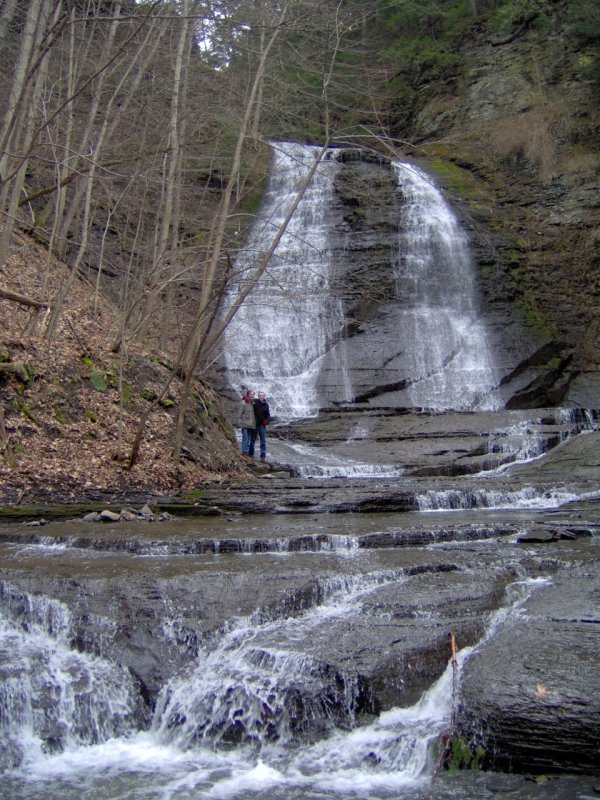 Lick Brook Falls