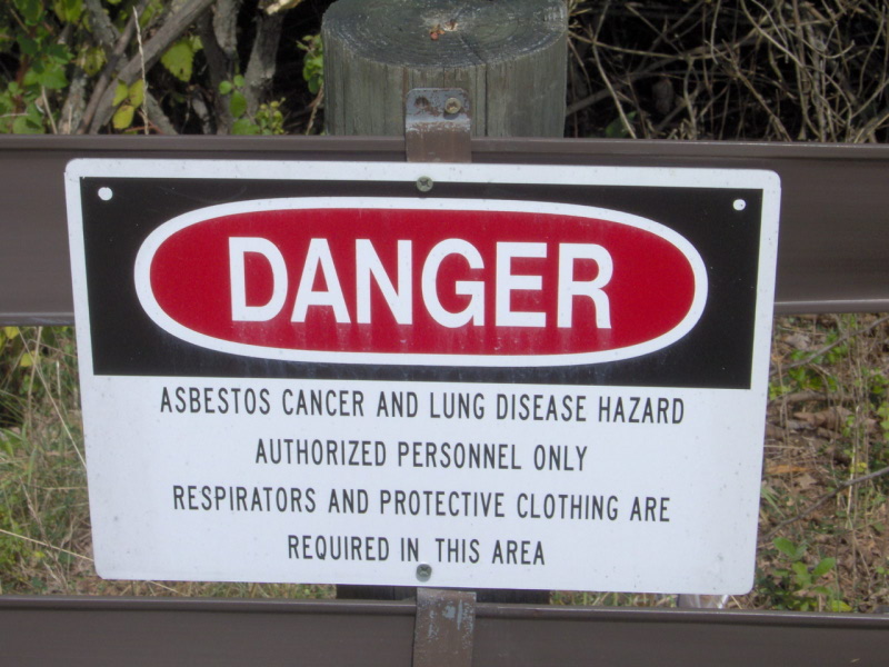 Danger Asbestos