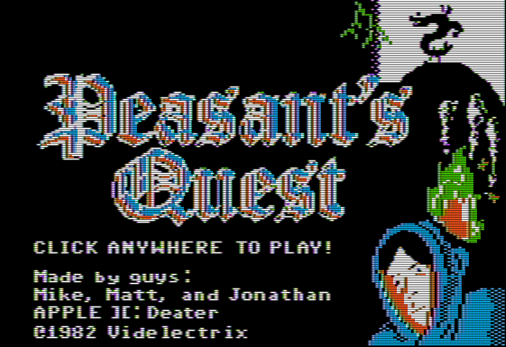 Peasants Quest Title