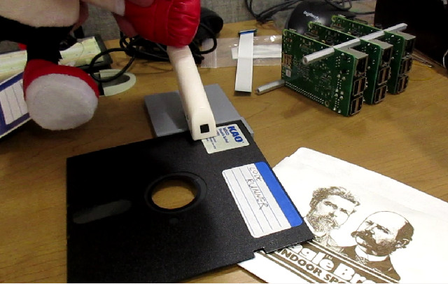 making an Apple II floppy two-sided